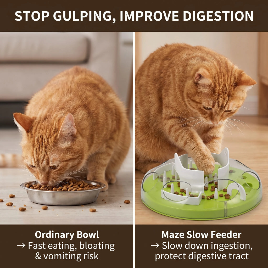 MazeFeed Interactive Cat Puzzle Feeder