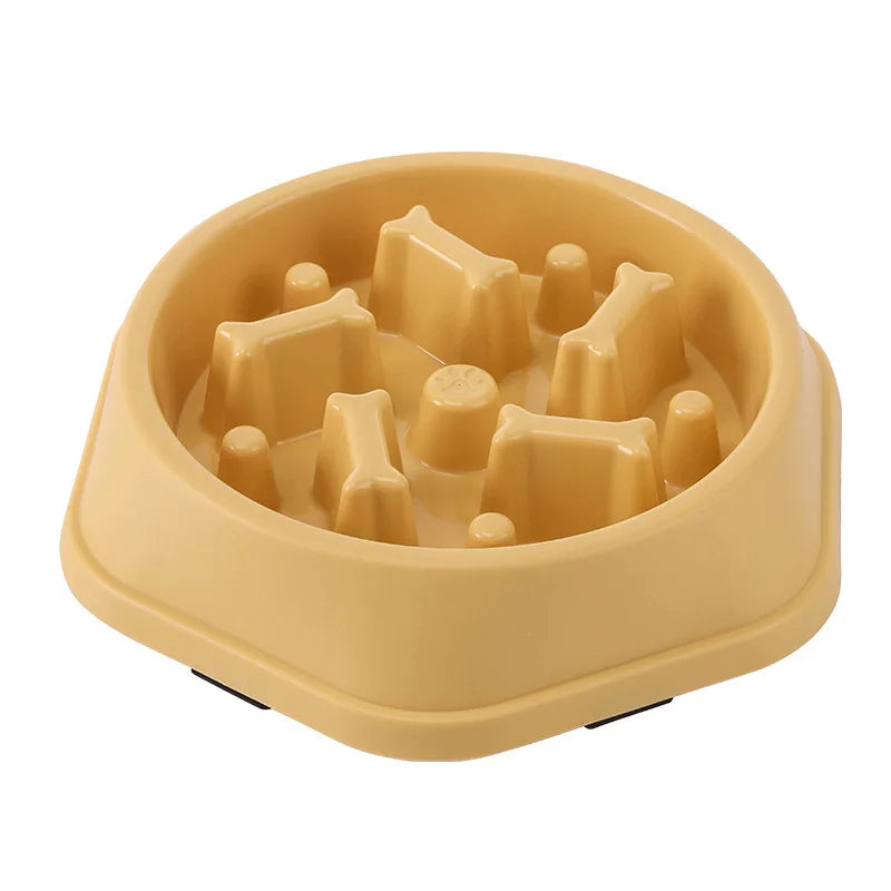 Anti-Choke Slow Feeder Pet Bowl – Non-Slip Maze Design for Dogs & Cats
