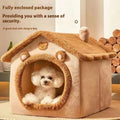 CozyNest All-Season Pet House Bed