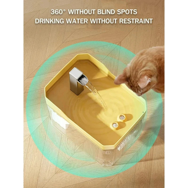 AquaFlow Silent Cat Water Fountain