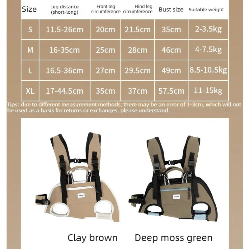 SpineEase Dog Carrier Backpack