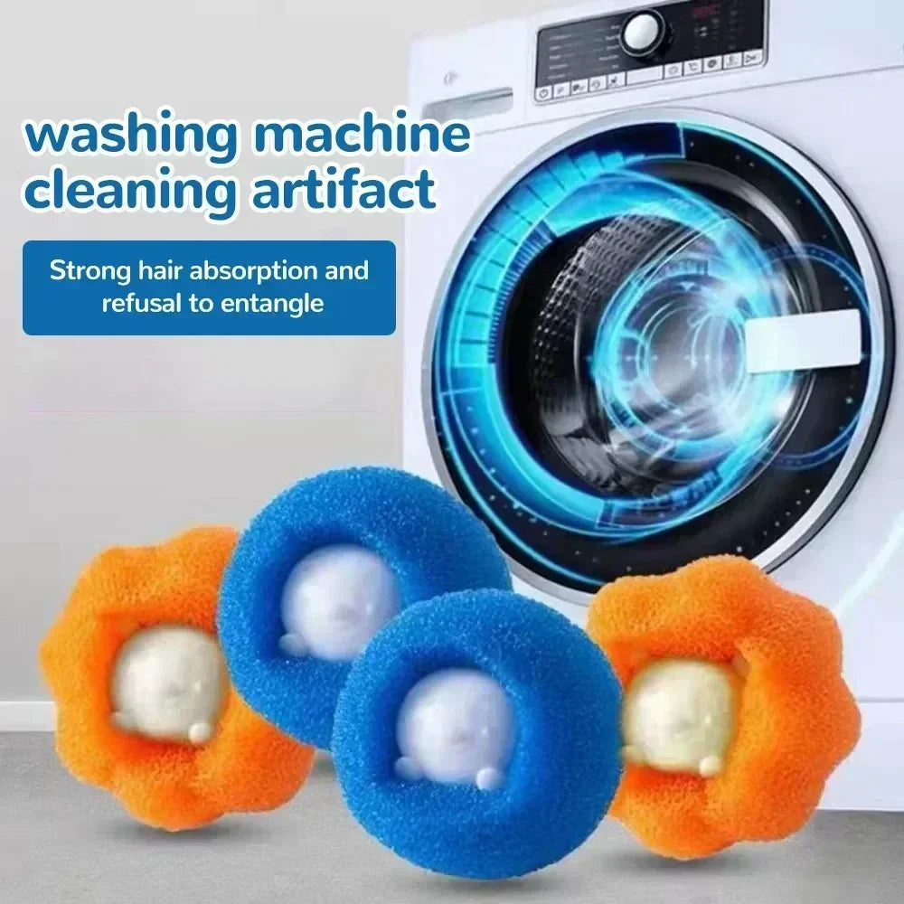 Reusable Pet Hair Collector Laundry Balls – Removes Fur in the Wash
