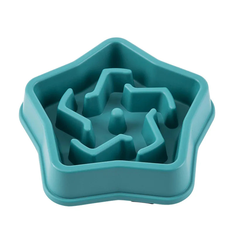 Anti-Choke Slow Feeder Pet Bowl – Non-Slip Maze Design for Dogs & Cats