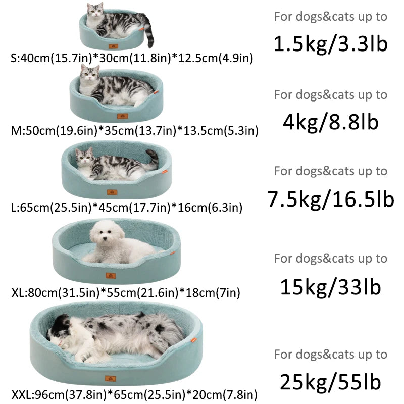 Orthopedic Dog Bed for Large Dogs – Waterproof Couch-Style Pet Bed