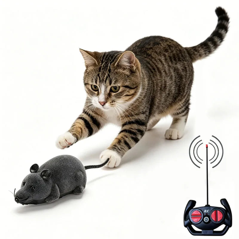 RoboMouse Remote Control Cat Toy