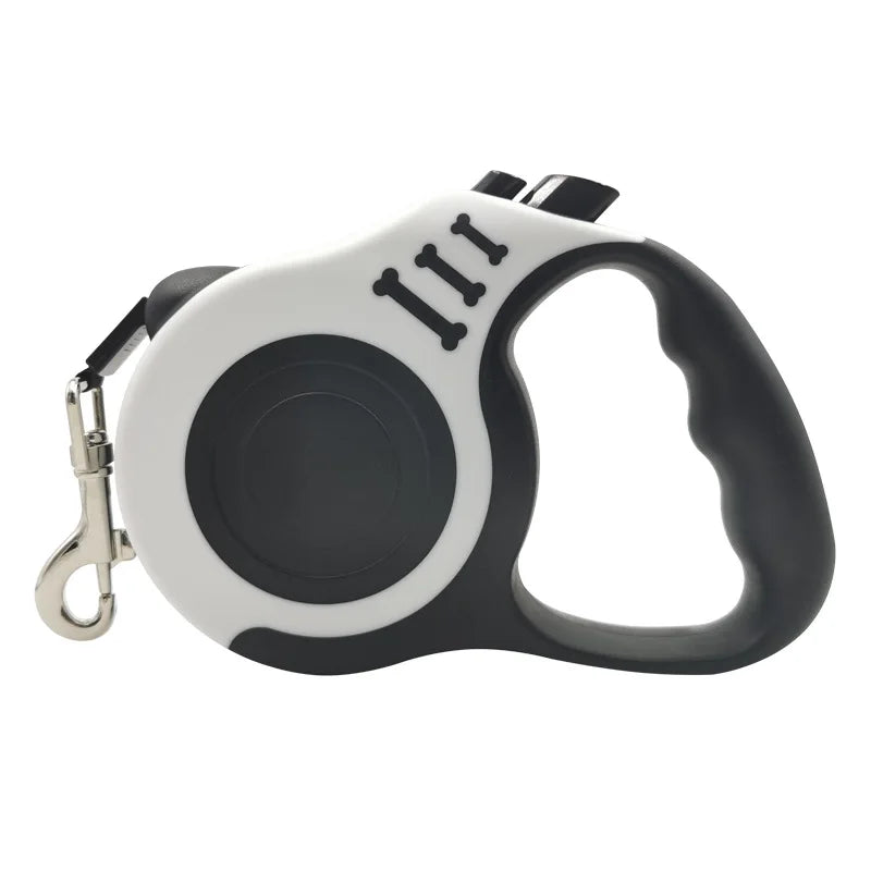 Strong Nylon Retractable Dog Leash – 3M & 5M for All Breeds
