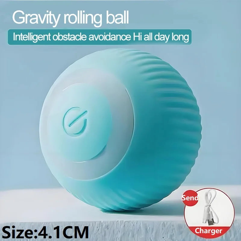 Electric Rolling Cat Ball Toy – Automatic Interactive Indoor Cat Toy