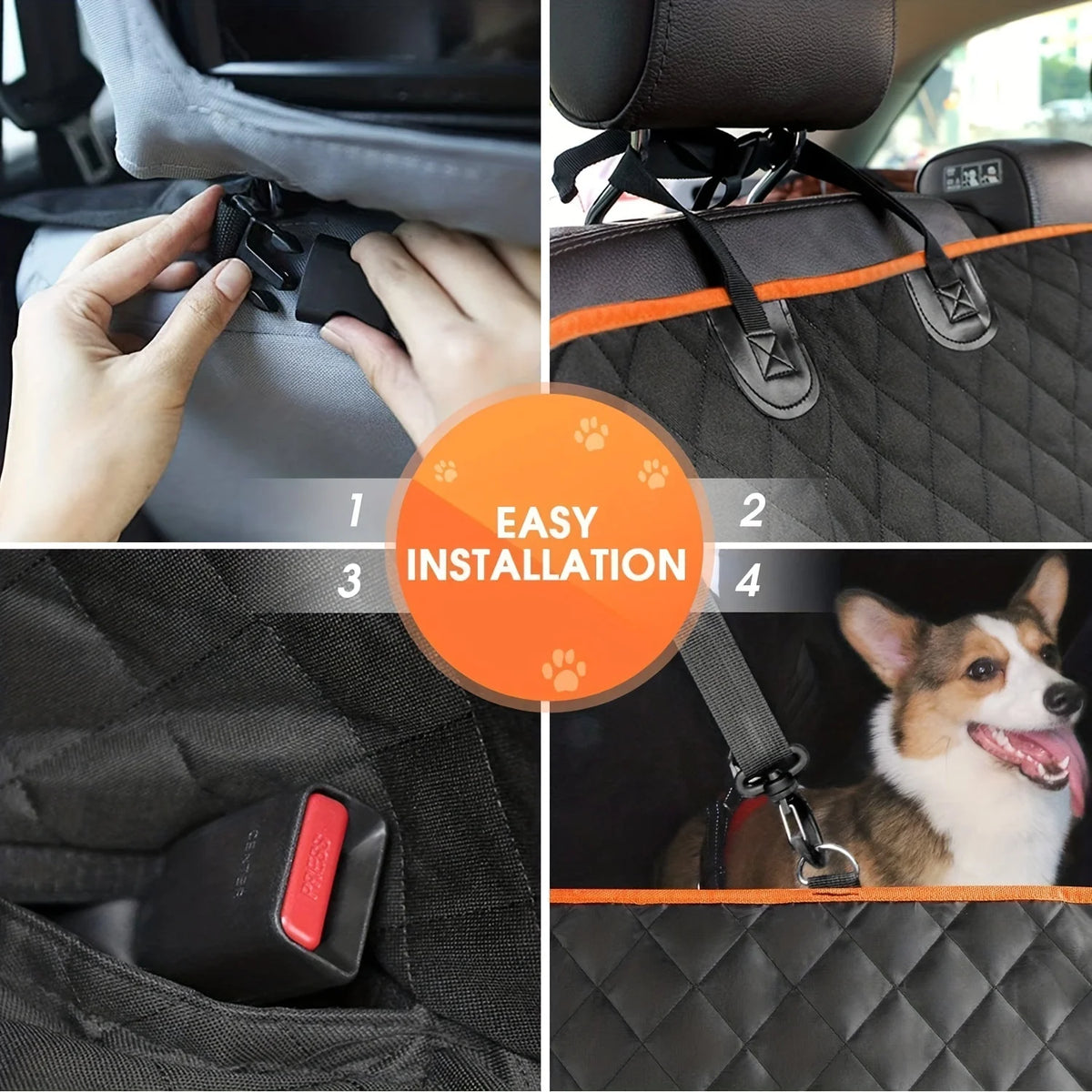 DriveShield Scratch-Resistant Car Hammock