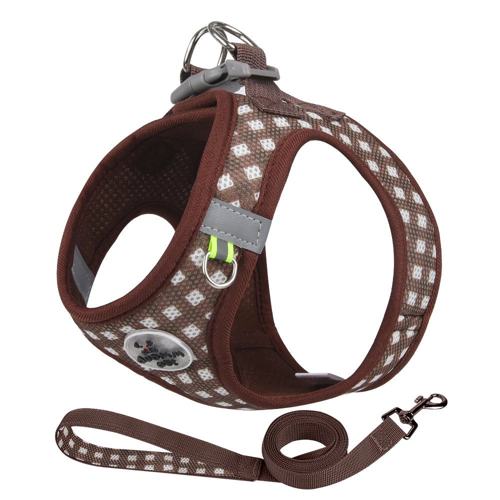 CheckMate Reflective Pet Harness & Lead