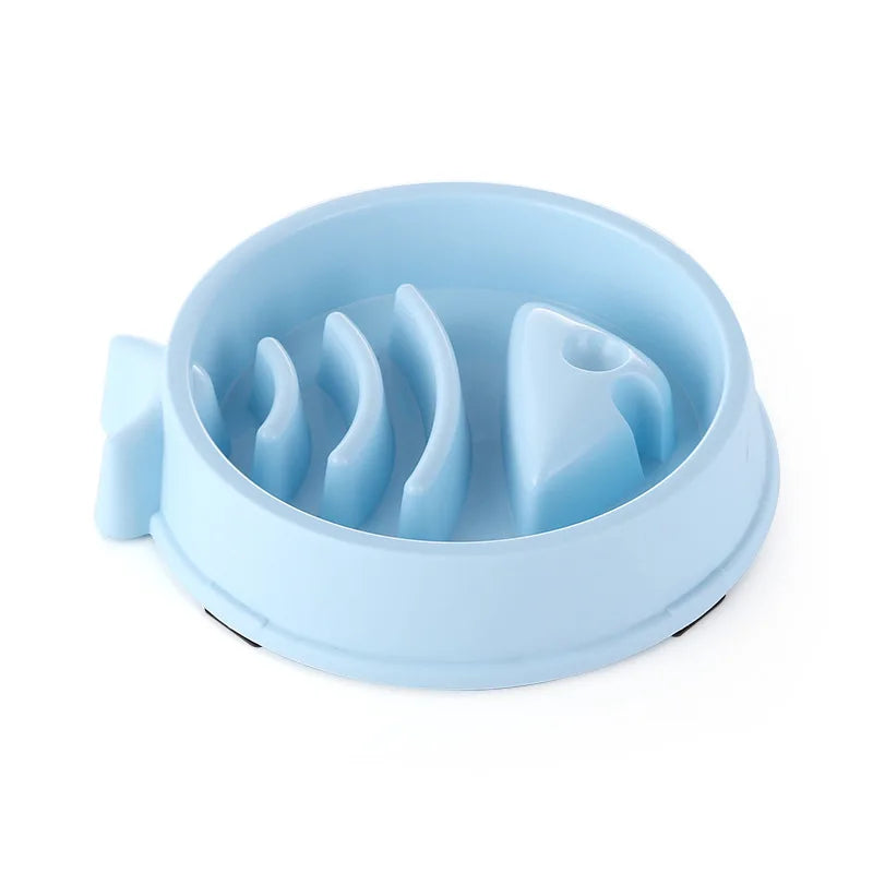 Anti-Choke Slow Feeder Pet Bowl – Non-Slip Maze Design for Dogs & Cats