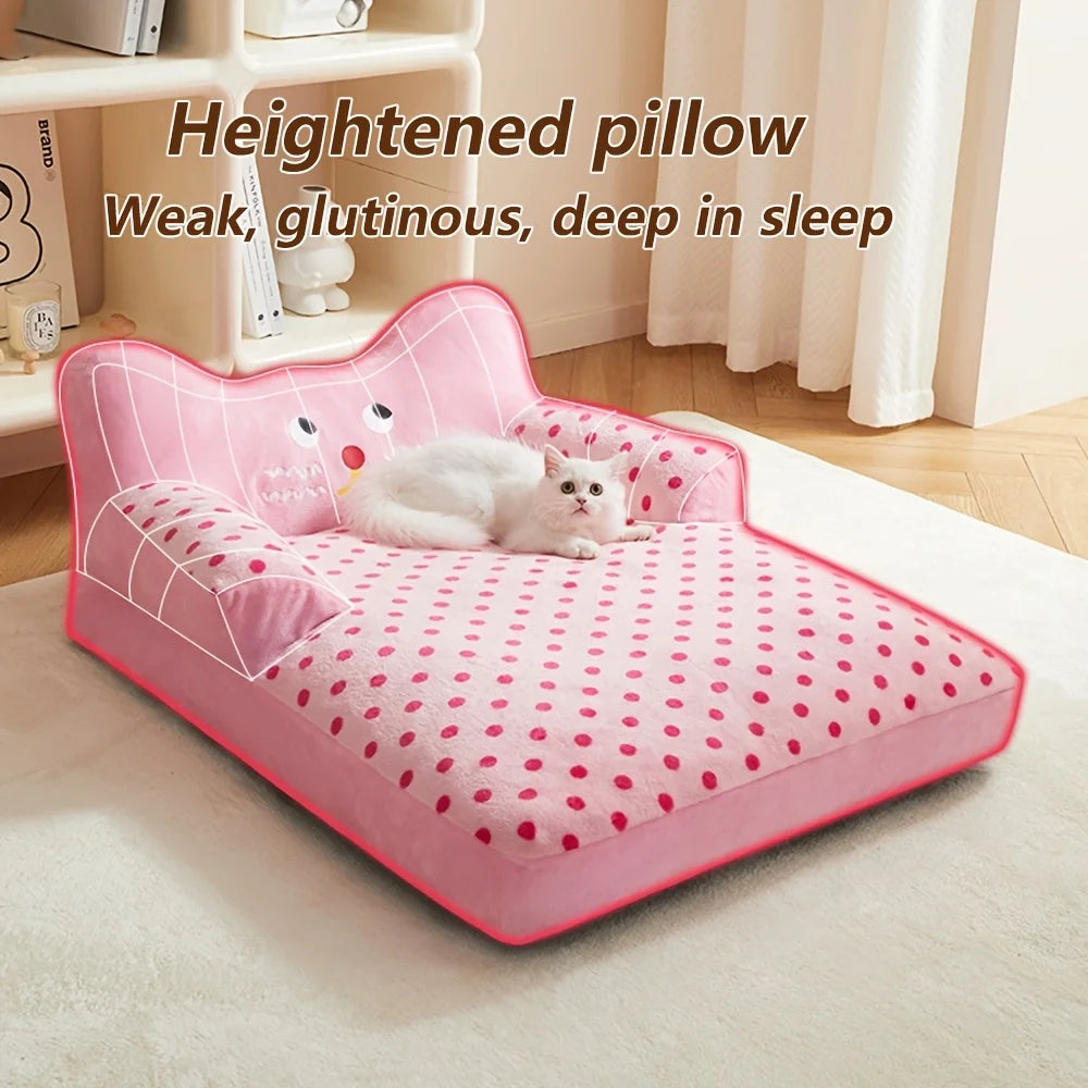 NestEase Washable Sofa Pet Bed